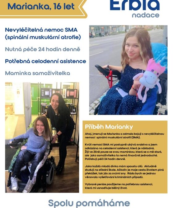 Mariánka – 16 let