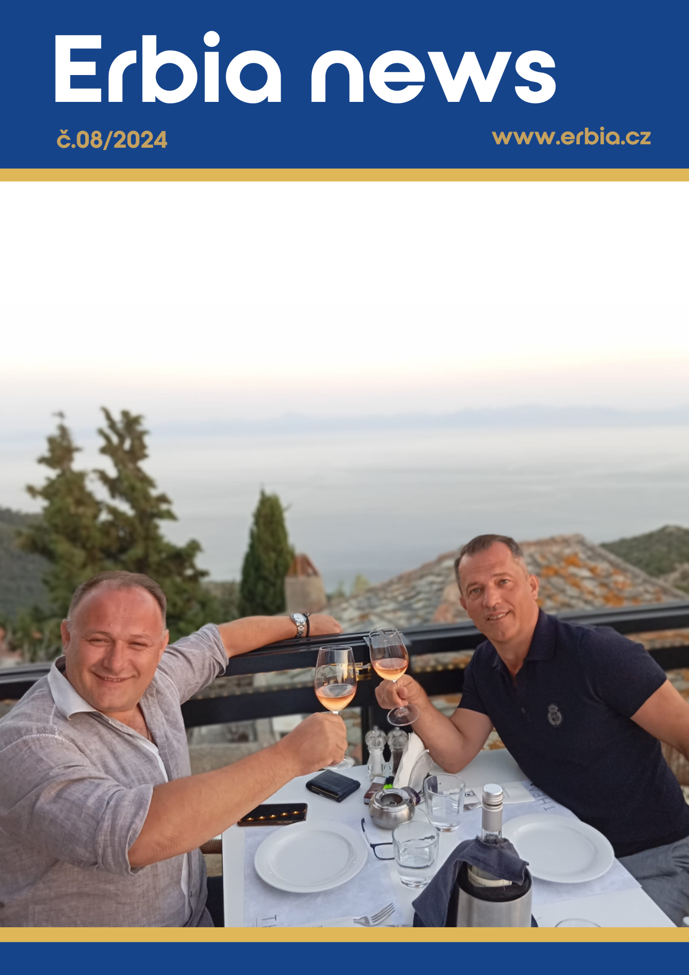 Titulní strana Erbia News 2/2024