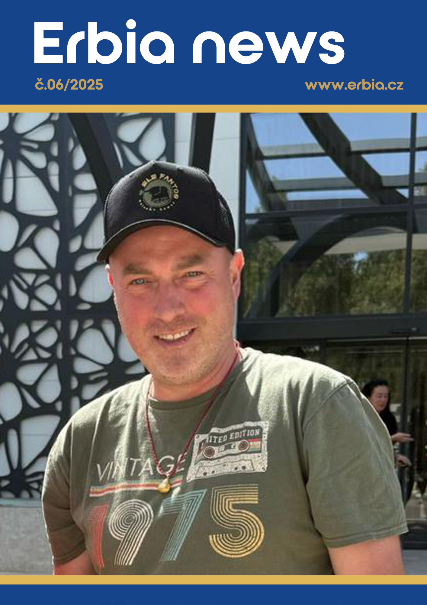 ERBIA News titulní strana č. 06/2025